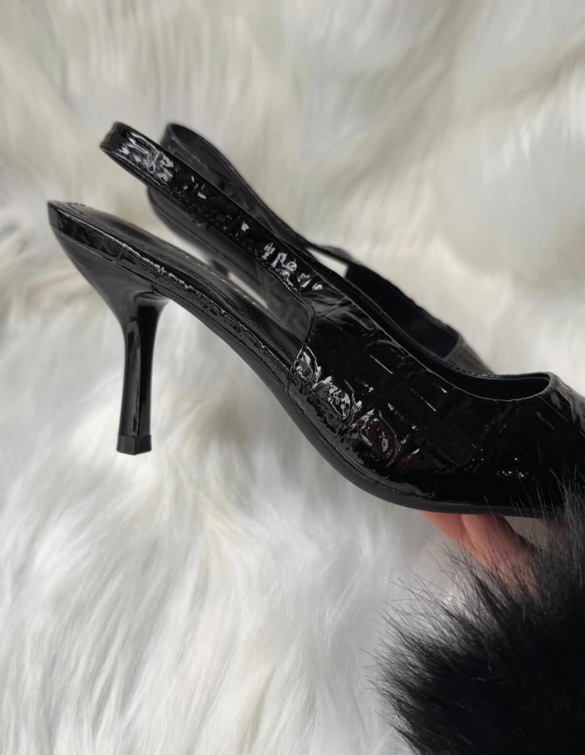 Slingback Lydia black