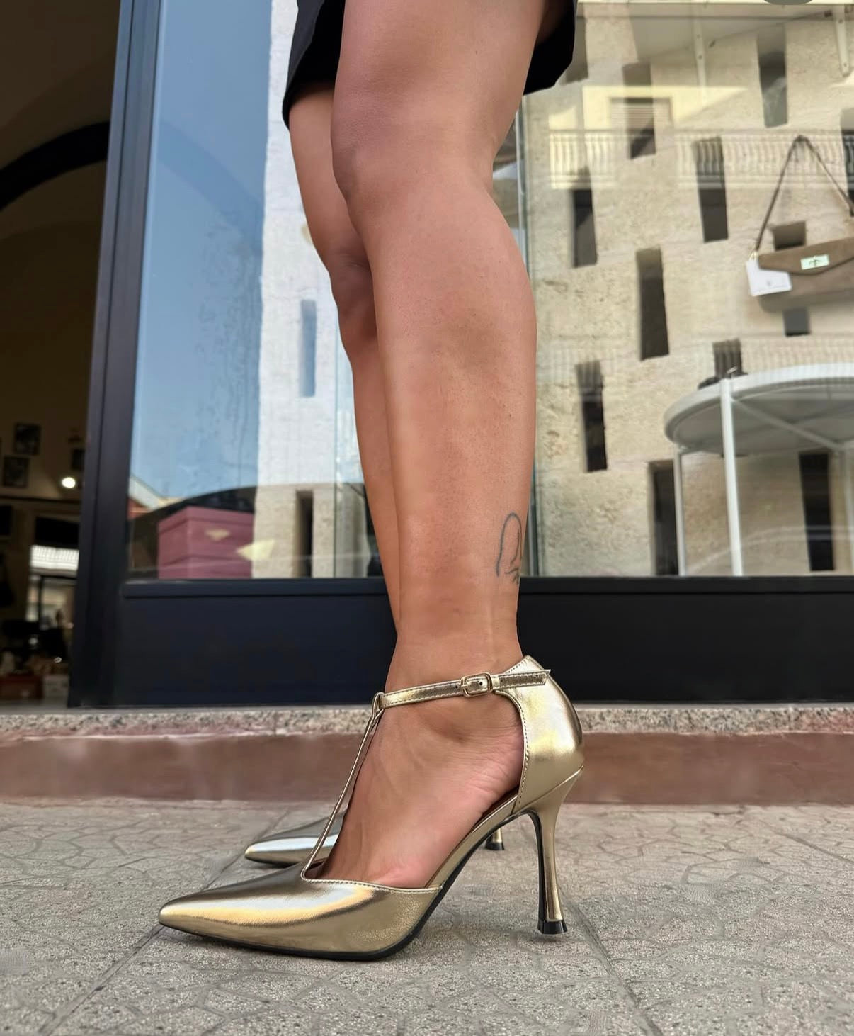 Decolletè Carmen gold