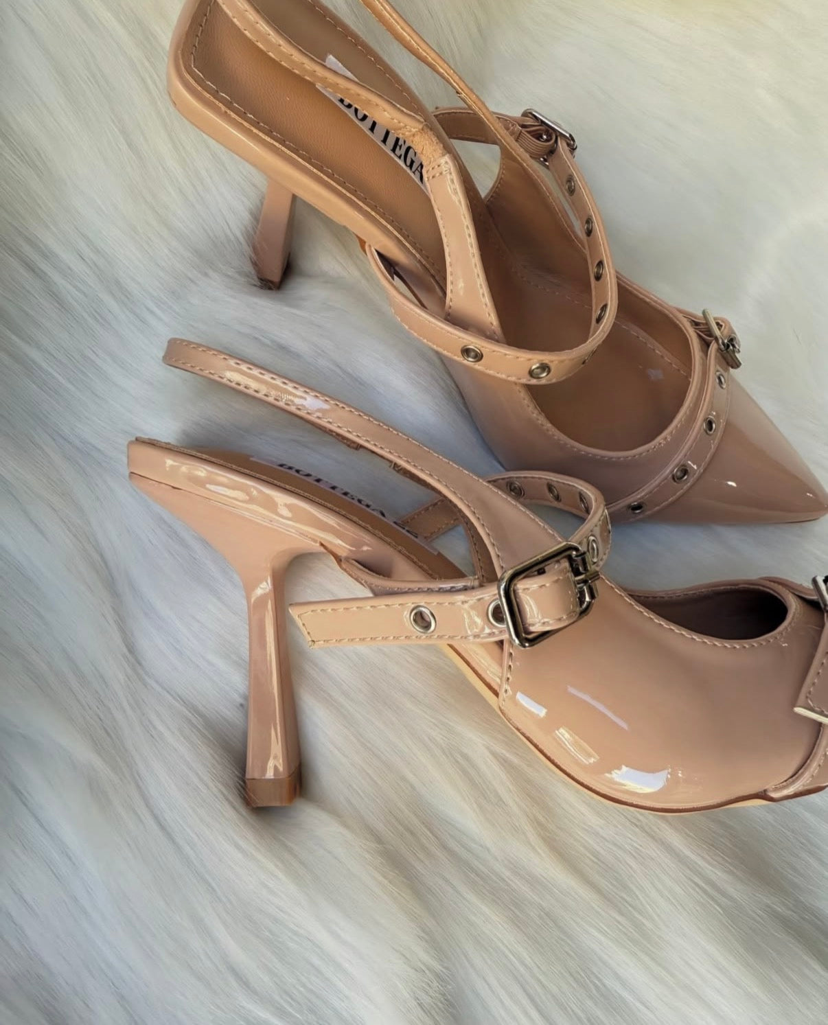 Slingback Carmen Nude