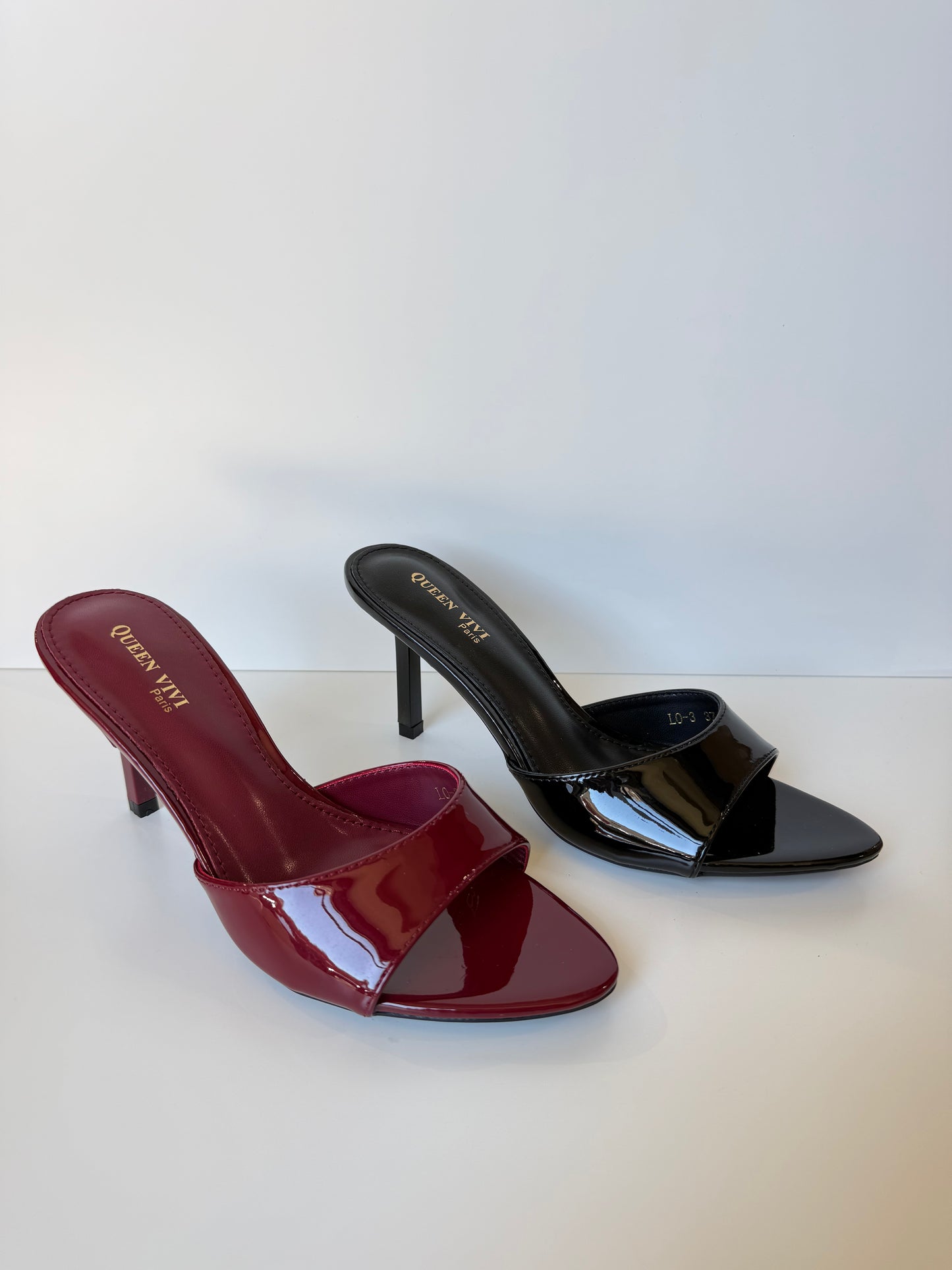 Sandalo vernice Black