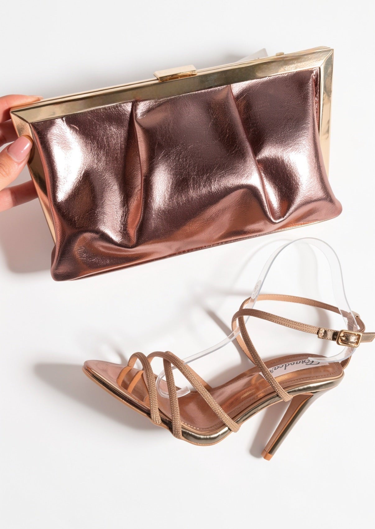 Pochette rose gold