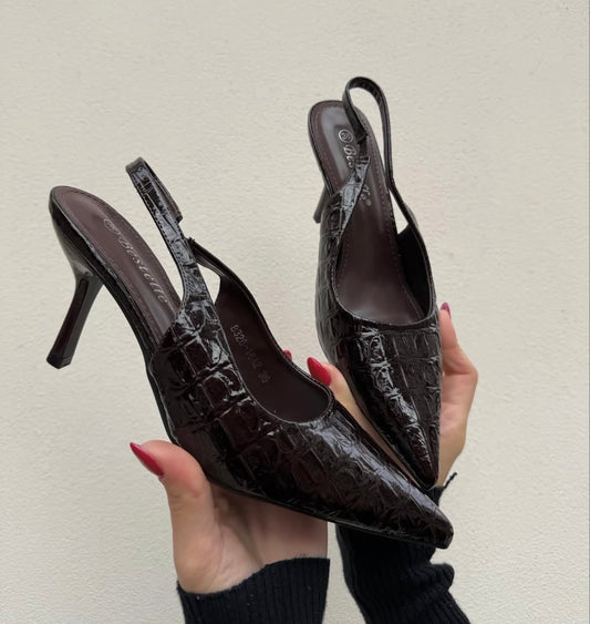 Slingback Lydia brown
