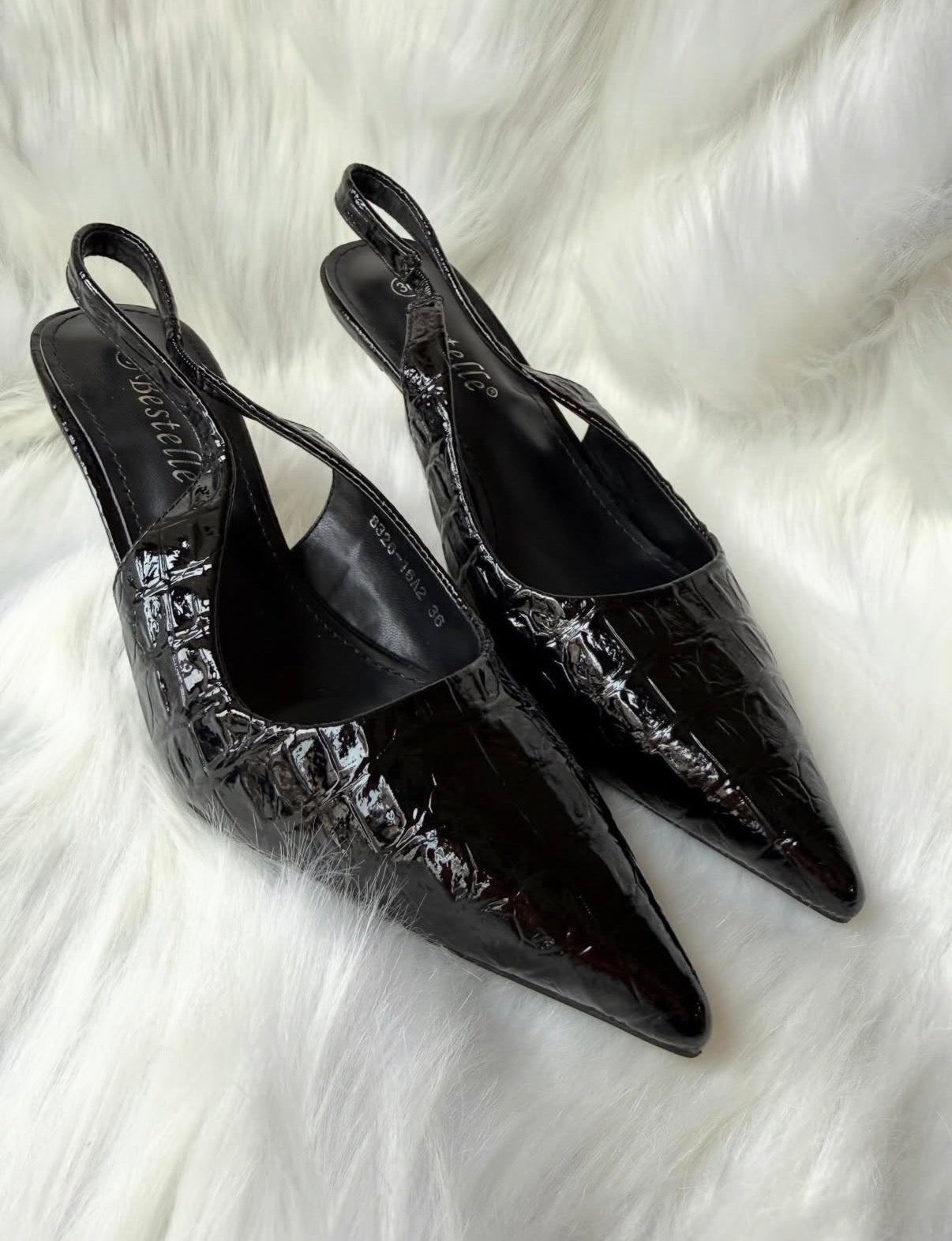 Slingback Lydia black