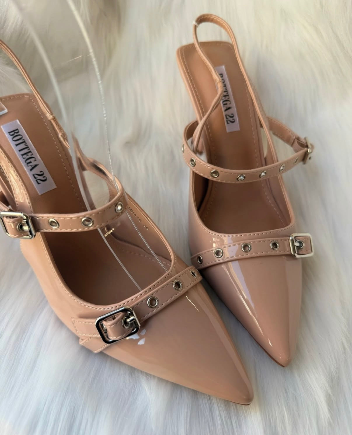 Slingback Carmen Nude