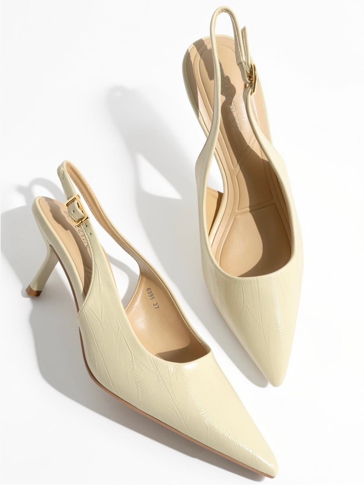 Slingback Mary beige