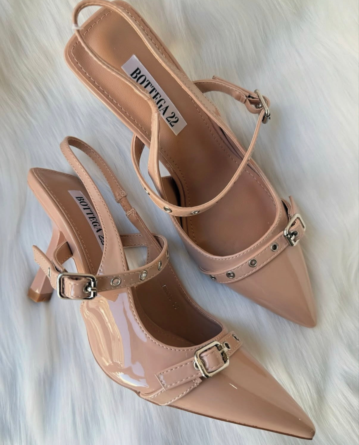 Slingback Carmen Nude